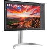 LG 27UP850K-W, LED-Monitor 68.6 cm (27 Zoll), silber/schwarz, UltraHD/4K, IPS, USB-C