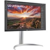 LG 27UP850K-W, LED-Monitor 68.6 cm (27 Zoll), silber/schwarz, UltraHD/4K, IPS, USB-C