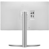 LG 27UP850K-W, LED-Monitor 68.6 cm (27 Zoll), silber/schwarz, UltraHD/4K, IPS, USB-C