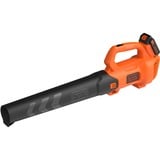 BLACK+DECKER Akku-Axial-Gebläse BCBL200L-QW, 18Volt, Laubbläser orange/schwarz, Li-Ionen Akku 2,0Ah