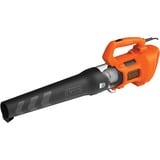 BLACK+DECKER Elektro-Axial-Gebläse BEBL185-QS, Laubbläser orange/schwarz, 1.850 Watt