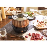 Bestron Fondue Set AFD850CO kupfer/schwarz, 1.500 Watt, Topf 1,5 Liter