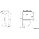 Bosch KSV36VLDP Serie 4, Vollraumkühlschrank edelstahl