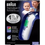 Braun Fieberthermometer ThermoScan 7 weiß, Infrarot-Ohrthermometer