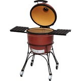 Kamado Joe Holzkohlegrill Classic rot/schwarz, Ø 46cm