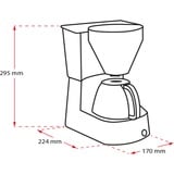 Melitta Easy Top, Filtermaschine schwarz