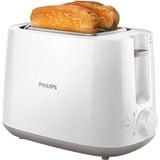 Philips Daily Collection Toaster HD2581/00 weiß, 900 Watt, für 2 Scheiben Toast