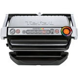 Tefal OptiGrill+ GC712D34, Kontaktgrill silber/schwarz, 2.000 Watt