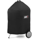 Weber Abdeckhaube Premium 7143, für 57cm Holzkohlegrills, Schutzhaube schwarz