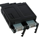 Icy Dock ToughArmor MB602SPO-B, Backplane schwarz, Backplane-Modul für 1x 5,25" Einbauschacht