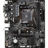 GIGABYTE A520M S2H, Mainboard schwarz/grau