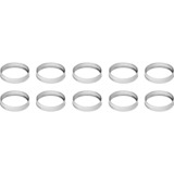 EKWB EK-Torque STC-10/16 Color Rings Pack - Nickel, Verbindung nickel, 10 Stück