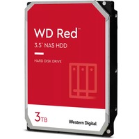 Red NAS-Festplatte 3 TB SMR (Shingled Magnetic Recording), SATA 6 Gb/s, 3,5″ Kapazität: 3 TB ms/Cache/U: -/256 MB/5.400 U/min Datentransferrate: Lesen: 180 MB/s