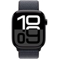 0195949563768 - Smartwatch APPLE Watch Series 10 Aluminium Smartwatches Gr 46 mm ohne eSIM One-Size Sport Loop schwarz Bestseller