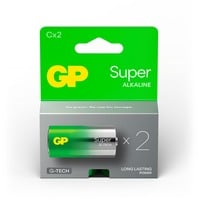 GP Super Alkaline Batterie C Baby, LR14, 1,5Volt