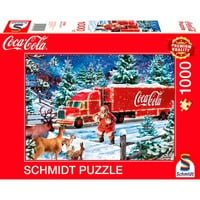 4001504575984 - Coca Cola Christmas Truck Puzzle