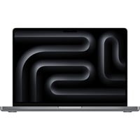 Apple MacBook Pro (14) 2023 CTO, Notebook grau, M3 10-Core GPU, MacOS, Deutsch, 36 cm (14.2 Zoll) & 120 Hz Display, 512 GB SSD