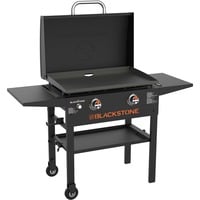 Blackstone 28" Griddle Grillstation, Gasgrill mit Deckel schwarz, 2 Grillzonen, 10kW