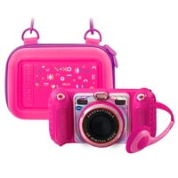 VTech KidiZoom Duo Pro Sommerbundle, Digitalkamera pink, inkl. Tragetasche