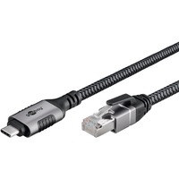 Ethernet-Kabel USB-C 3.2 Gen1 Stecker > RJ-45 Stecker, LAN-Adapter