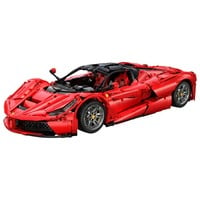 CaDA MASTER Viva Hypercar, Konstruktionsspielzeug rot, Maßstab 1:8