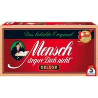 Schmidt Spiele Mensch ärgere Dich nicht - Deluxe, Brettspiel 