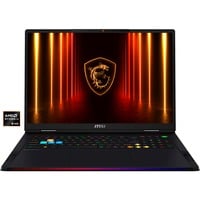 MSI Raider A18 HX A9WIG-080, Gaming-Notebook schwarz, AMD Ryzen 9 9955HX3D, NVIDIA GeForce RTX 5080, 64 GB DDR5, 2 TB (2 TB SSD), Windows 11 Home 64-Bit