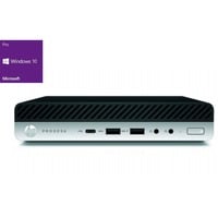 HP ProDesk 600 G3 MP Generalüberholt, Mini-PC schwarz, Windows 10 Pro 64-Bit