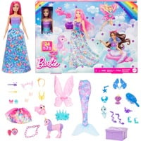 Mattel Barbie Dreamtopia Adventskalender, Puppe 