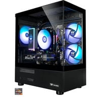 Thermaltake FTW A-Line 5060, Gaming-PC schwarz/transparent, Windows 11 Home 64-Bit