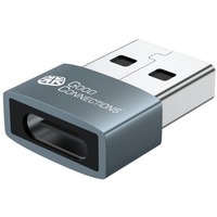 Adapter USB 2.0 Stecker A an USB-C Buchse