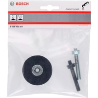 Bosch Stützteller 50mm mit R-Typ Aufnahme, Schleifteller schwarz, Quick Lock, für GWG 12V-50 S Professional