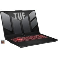 ASUS TUF Gaming A17 (FA707NV-HX051W), Gaming-Notebook grau, AMD Ryzen 5 7535HS, NVIDIA GeForce RTX 4060, 16 GB DDR5, 1 TB (1 TB SSD), Windows 11 Home 