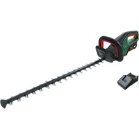 Akku-Heckenschere Universal HedgeCut 36V-65-28 grün/schwarz, Li-Ionen Akku 2,0Ah Leistung/Spannung: Akku-Betrieb, 36Volt Schnittlänge: 65 cm Schnittstärke: 30 mm Messergeschwindigkeit: 3.400 Schnitte /Minute