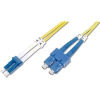 LWL Patchkabel, Duplex, LC > SC Stecker, Singlemode OS2