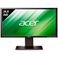 Acer B243HL Generalüberholt, LED-Monitor 61 cm (24 Zoll), schwarz, FullHD, IPS, DVI, VGA