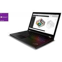 Lenovo ThinkPad P15 Gen1 Generalüberholt, Notebook schwarz, Windows 11 Pro 64-Bit, 39.6 cm (15.6 Zoll), 512 GB SSD