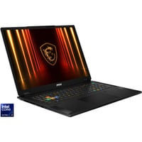 MSI Stealth 18 HX AI A2XWIG-042, Gaming-Notebook schwarz, Intel® Core™ Ultra 9 275HX, NVIDIA GeForce RTX 5080, 64 GB DDR5, 2 TB (2 TB SSD), Windows 11 Pro 64-Bit