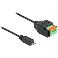 USB 2.0 Adapter, Micro-USB Stecker > 5 Pin Terminalblock