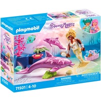 71501 Princess Magic Meerjungfrau mit Delfinen, Konstruktionsspielzeug