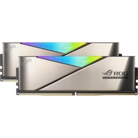 ADATA DIMM 48 GB DDR5-7200 (2x 24 GB) Dual-Kit, Arbeitsspeicher schwarz, AX5U7200C3424G-DCLARROG, XPG Lancer RGB, INTEL XMP