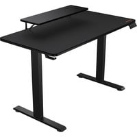 Cougar Gaming-Tisch E-Star 120 schwarz, 120 x 60cm, mit Monitorständer