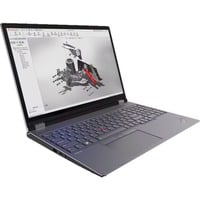 Lenovo ThinkPad P16 G2 (21FA004MGE), Notebook grau/schwarz, Windows 11 Pro 64-Bit, 40.6 cm (16 Zoll) & 165 Hz Display, 1 TB SSD