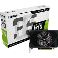 Palit GeForce RTX 3050 StormX, Grafikkarte Lite Hash Rate, 3x DisplayPort, 1x HDMI 2.1