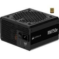 Corsair RM750e (2024), PC-Netzteil schwarz, 1x 12 Pin High Power GPU, 1x PCIe, Kabel-Management, 750 Watt