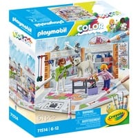 PLAYMOBIL 71514 Color Hundesalon, Konstruktionsspielzeug 