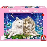 Kuschelige Wolfsfreunde, Puzzle