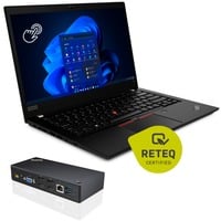 Lenovo ThinkPad T490 Generalüberholt, Notebook schwarz, Windows 11 Pro 64-Bit, 35.6 cm (14 Zoll), 512 GB SSD