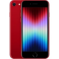 Apple iPhone SE 3. Generation (2022) 64GB Generalüberholt, Handy Product Red, iOS