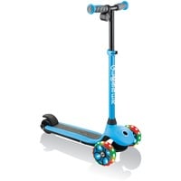 4895224406013 - E-Scooter Kinder One K-Emotion Plus hellblau mit Leuchtrollen